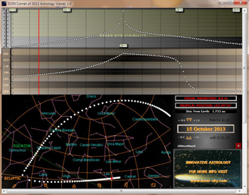ISON Comet of 2013 Viewer screenshot