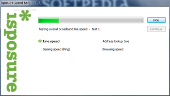 Isposure (formerly Line Speed Meter) screenshot