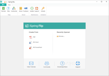 iSpring Flip screenshot
