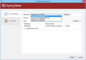 iSpring River screenshot 2