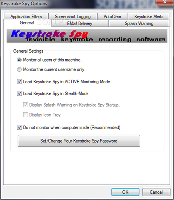 ISpy Keystroke Spy screenshot 2