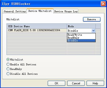 ISpy USBBlocker screenshot