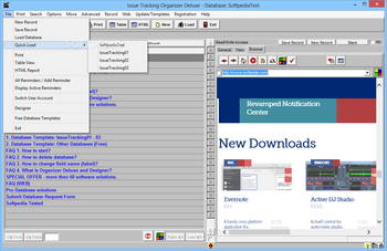 Issue Tracking Organizer Deluxe screenshot 4