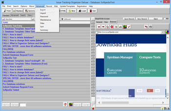Issue Tracking Organizer Deluxe screenshot 6
