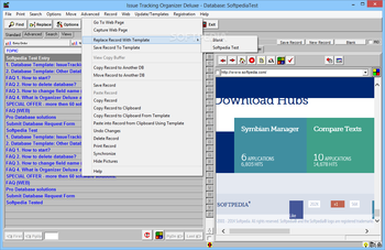 Issue Tracking Organizer Deluxe screenshot 7
