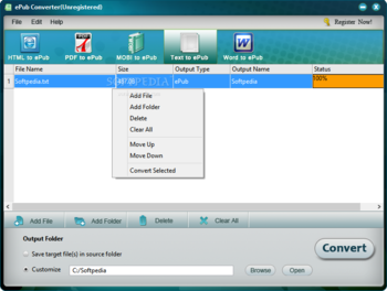 iStonsoft ePub Converter screenshot