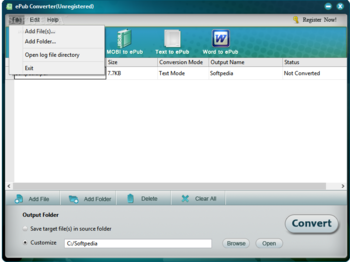 iStonsoft ePub Converter screenshot 2