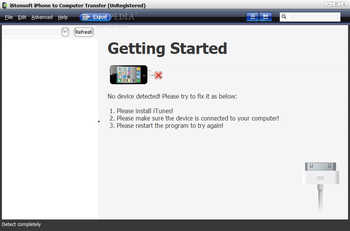 iStonsoft iPhone to Computer Transfer screenshot