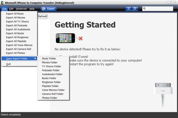 iStonsoft iPhone to Computer Transfer screenshot 2
