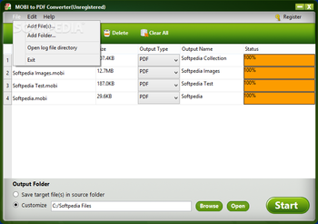 iStonsoft MOBI to PDF Converter screenshot 3