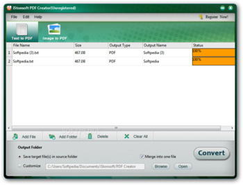 iStonsoft PDF Creator screenshot