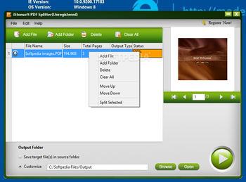 iStonsoft PDF Splitter screenshot