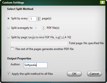 iStonsoft PDF Splitter screenshot 4