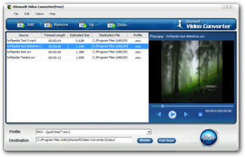 iStonsoft Video Converter screenshot