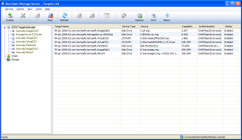 iStorage Server  screenshot