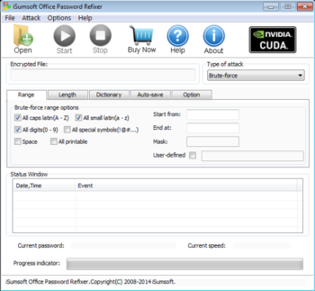 iSumsoft Office Password Refixer screenshot