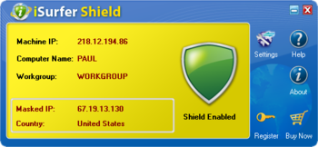 iSurfer Shield screenshot