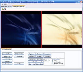 IT JPEG-Tester screenshot 2