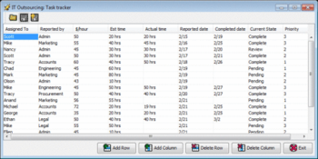 IT Outsourcing screenshot