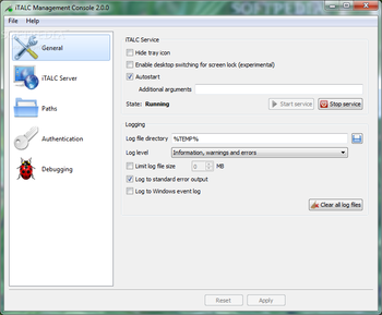 iTALC screenshot 4