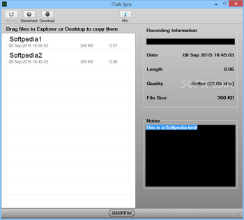 iTalk Sync screenshot 2
