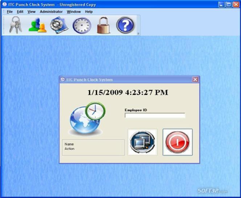 ITC Punch Clock screenshot 2