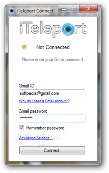 iTeleport Connect screenshot