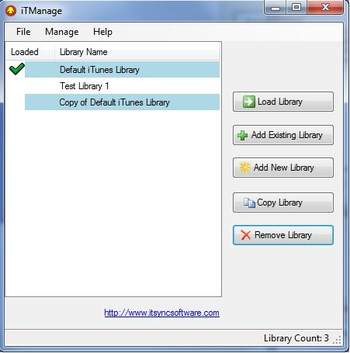 iTManage for iTunes screenshot