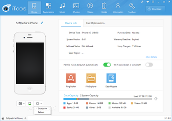 iTools screenshot