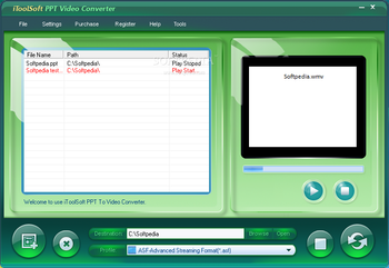 iToolSoft PPT To Video Converter screenshot