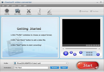 iToolSoft Video Converter screenshot