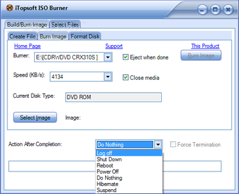 iTopsoft ISO Burner screenshot 2