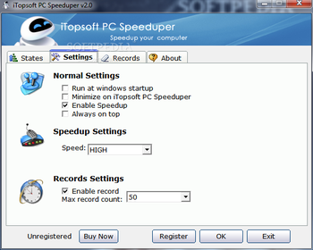 iTopsoft PC Speeduper screenshot 2