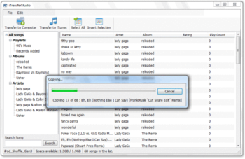 iTransferStudio screenshot