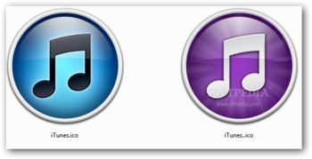 iTunes 10 icons screenshot