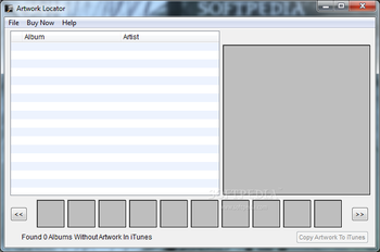 iTunes Album Artwork Locator screenshot