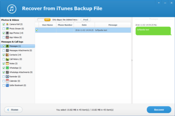 iTunes Backup Extractor Free Edition screenshot 5