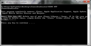 iTunesEradicator screenshot