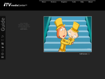 iTVmediaCenter screenshot