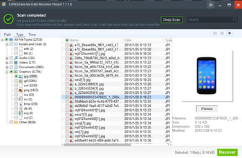 IUWEshare Any Data Recovery Wizard screenshot 3