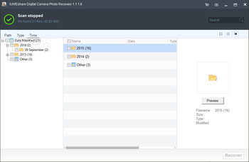 IUWEshare Digital Camera Photo Recovery screenshot 3