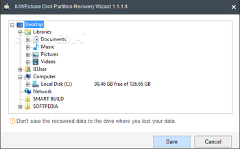 IUWEshare Disk Partition Recovery Wizard screenshot 6