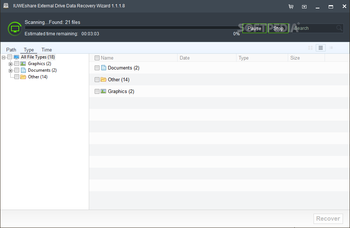 IUWEshare External Drive Data Recovery Wizard screenshot 5