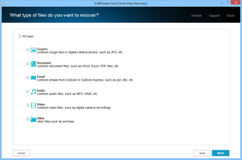 IUWEshare Hard Drive Data Recovery screenshot 2