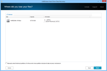 IUWEshare Hard Drive Data Recovery screenshot 3