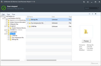 IUWEshare SD Memory Card Recovery Wizard screenshot 4