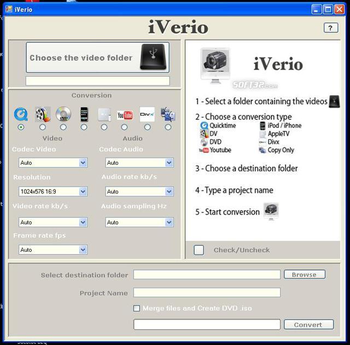 iVerio screenshot 2