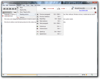 IVONA Reader screenshot 5