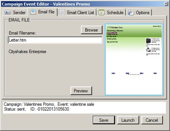 iVortex Mailer screenshot