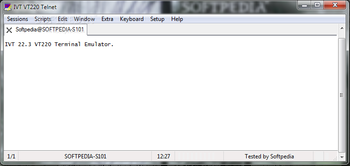 IVT VT220 Telnet screenshot